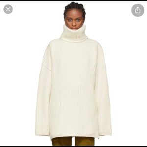 Acne studios off-white super warm turtleneck